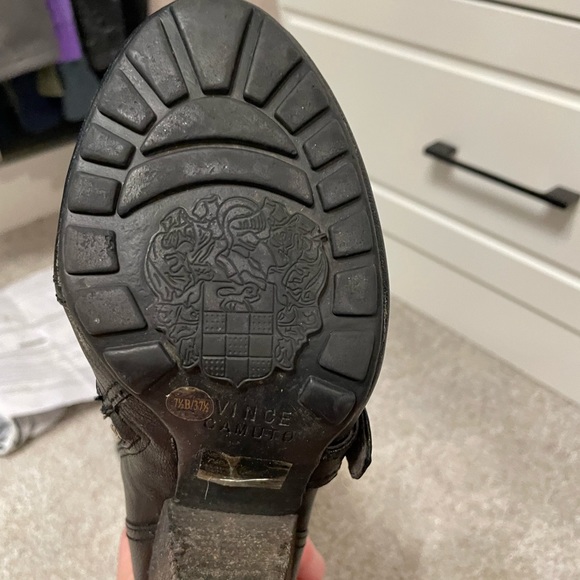 Vince Camuto Black Sidney tall leather boot - Picture 6 of 6